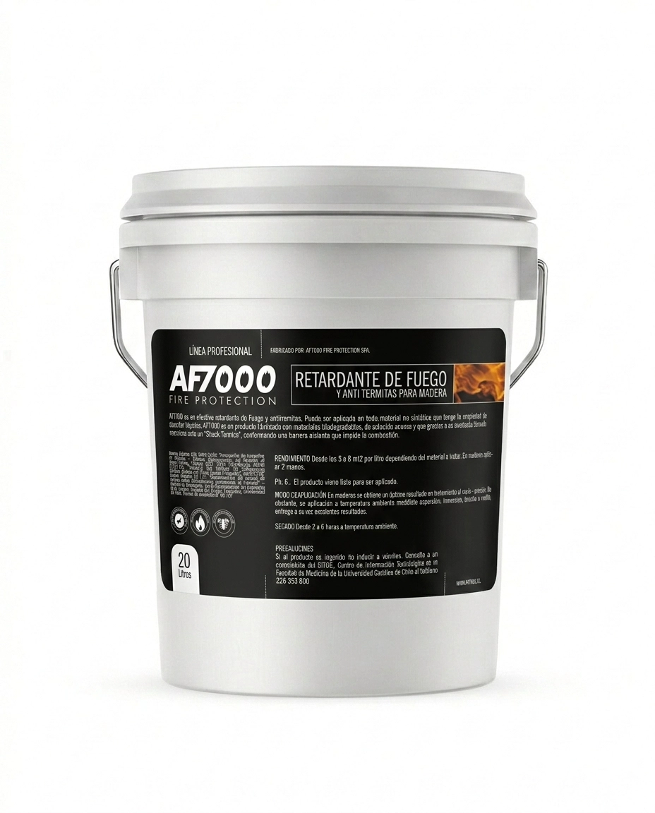 AF7000 AP Retardante de Fuego y Anti Termitas - 20 Litros